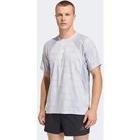 Adidas Mens Training Tech T-Shirt - Silver