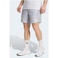 Adidas Mens Training Tech Short - Silver