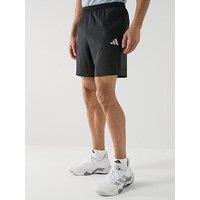Adidas Mens Training Tech Shorts - Black