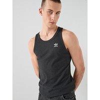 Adidas Originals Men'S Trefoil Essentials Tank Top - Black