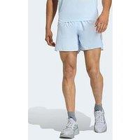 Adidas Mens Running Adi365 Iconic Stripes 7 Inch Shorts - Blue