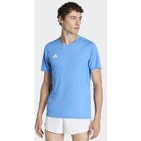 Adidas Mens Running Adizero Essentials T-Shirt - Blue