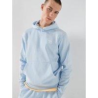Adidas Originals Men'S Trefoil Essentials Hoodie - Blue