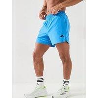 Adidas Mens Training Power Shorts - Blue