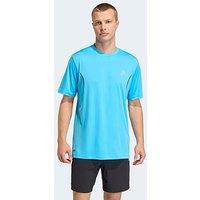 Adidas Mens Training Tech T-Shirt - Blue