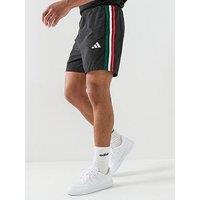 Adidas Sportswear Men'S Essentials Three Stripes Chelsea Woven Short - Black