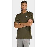 Adidas Sportswear Mens Icon T-Shirt - Green
