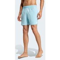 Adidas Mens Swim Essentials 5 Inch Short - Blue