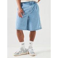 Adidas Originals Mens Denim Shorts - Blue