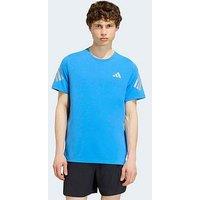 Adidas Mens Running Adi 365 Tee-Blue