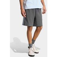Adidas Sportswear Men'S 3 Stripe Shorts - Grey