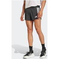 Adidas Mens Running Adizero Shorts - Black