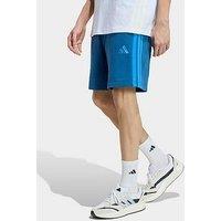 Adidas Sportswear Men'S 3 Stripe Shorts - Blue