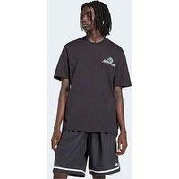 Adidas Originals Men'S Loose Sandwich Graphic Tee - Black