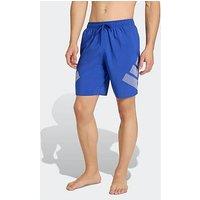 Adidas Mens 8 Inch Shorts - Blue