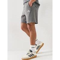 Adidas Sportswear Men'S All Szn French Terry Washed 8 Inch Shorts - Grey