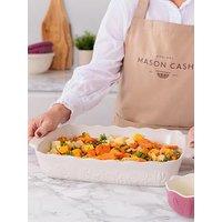 Mason Cash In The Meadow Cream Lge Rect Dish 37.5X27Cm