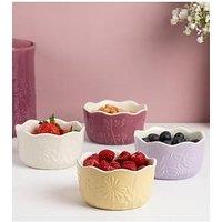 Mason Cash In The Meadow Set 4 Ramekins 10.5Cm