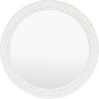 Gallery Direct Shoreline Round Mirror White 800X30X800Mm