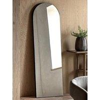 Gallery Direct Tokyo Leaner Mirror Black 500X50X1700Mm