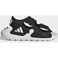 Adidas Sportswear Kids Unisex Altaswim 3 Sandals - Black