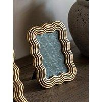 Gallery Direct 4X6 Gold Wavy Photo Frame