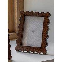 Gallery Direct 5X7 Mango Wood Scallop Photo Frame