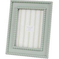 Gallery Direct 5X7 Beaded Photo Frame Sage Green