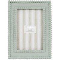 Gallery Direct 4X6 Beaded Photo Frame Sage Green
