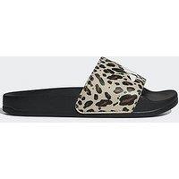 Adidas Sportswear Kids Girls Adilette Shower Logo Sliders - Beige