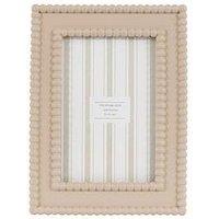 Gallery Direct 4X6 Beaded Photo Frame Mocha
