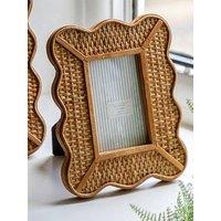 Gallery Direct Natural Rattan Photo Frame 25X20Cm 4X6