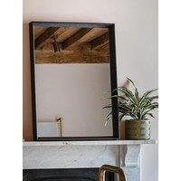 Gallery Direct Ashbury Rectangle Mirror Black 800X60X600Mm