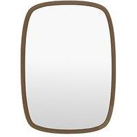 Gallery Direct Bistro Capsule Mirror Chocolate 500X23X700Mm