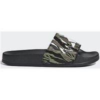 Adidas Sportswear Kids Unisex Adilette Slider - Black/ Camo