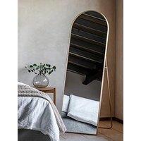 Gallery Direct Holworth Cheval Mirror Oak 500X35X1500Mm