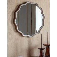 Gallery Direct Monterey Wave Round Mirror Smoke 600X30X600Mm