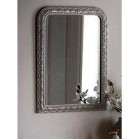 Gallery Direct Romana Arch Mirror Grey 600X25X800Mm
