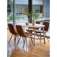 Gallery Direct Madrid Oval Dining Table
