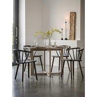 Gallery Direct Craft Round Dining Table Smoked