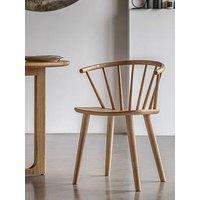 Gallery Direct Set Of 2 Natural Craft Dining Chairs