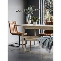 Gallery Direct Set Of 2 Edington Brown Chairs