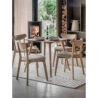 Gallery Direct Hatfield Square Dining Table Natural