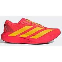 Adidas Mens Running Adizero Evo Sl Woven Trainers- Red