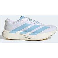 Adidas Mens Running Adizero Evo Sl Woven Trainers - Blue /White