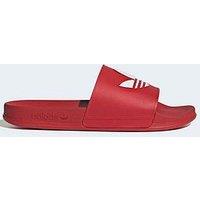 Adidas Originals Unisex Adilette Og Sliders - Red
