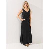 Long Tall Sally Tall Sleeveless Tie Waist Maxi Dress - Black