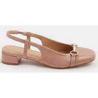 Long Tall Sally Tall Snaffle Trim Square Toe Block Heel