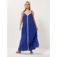 Yours Curve Ric-Rac Maxi Dress