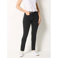 Long Tall Sally Skinny Jeans 36" - Black